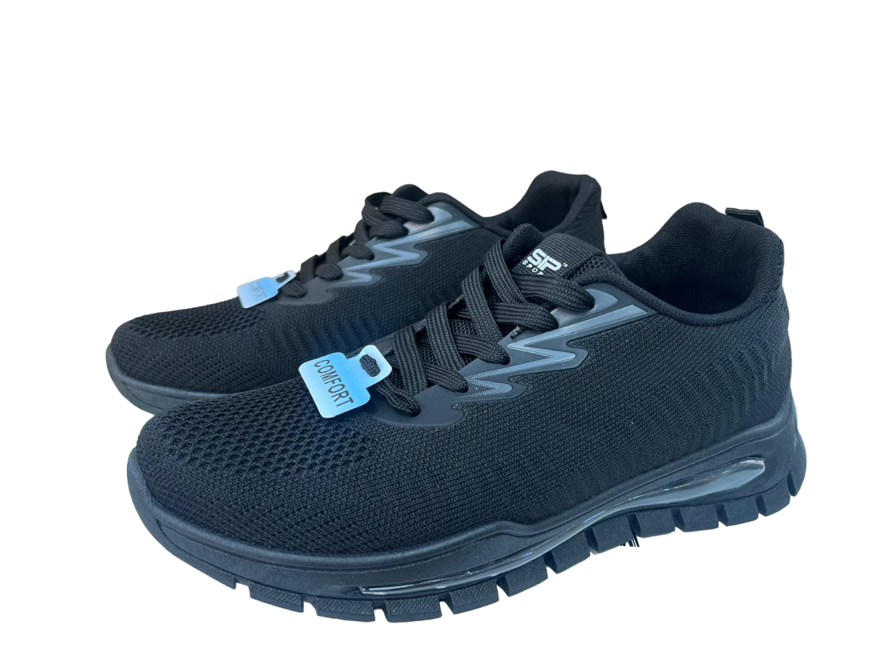 Zapatillas de running SP Sport Comfort para hombre color negro