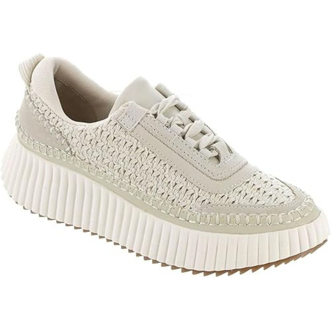 Dolce Vita Women's Platform Dolen Sneaker Sandstone Knit