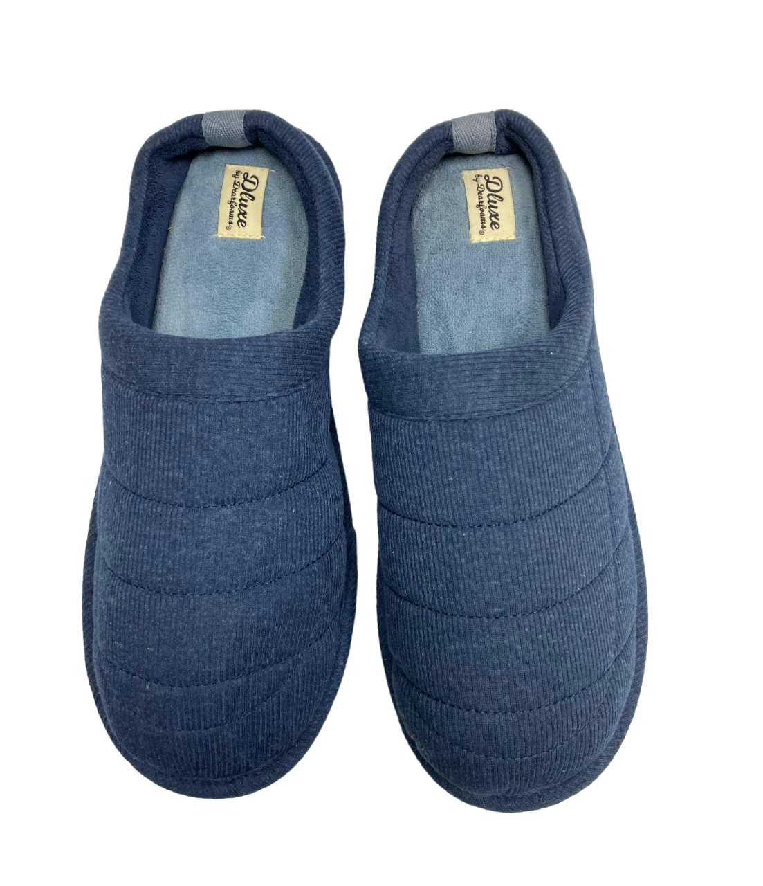 Dluxe by Dearfoams Men's warm slippers