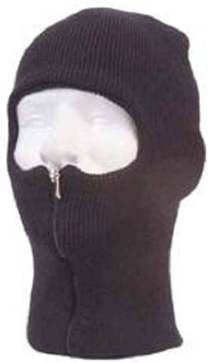 XO Winter Collection Down Knit SKI Face Mask Zipper up Balaclava