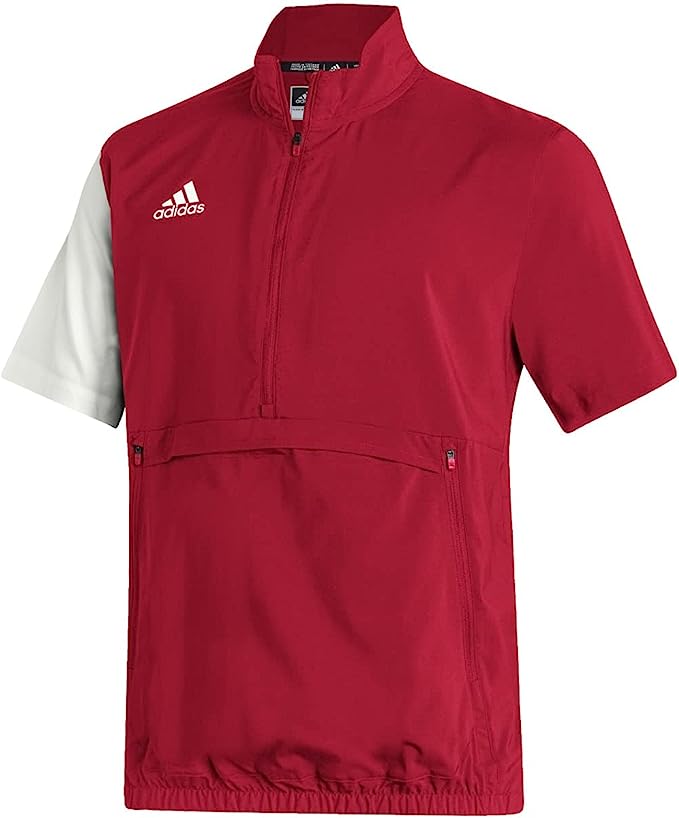 Adidas Stadium Quarter Zip Men's Short Sleeve Pullover HG0088