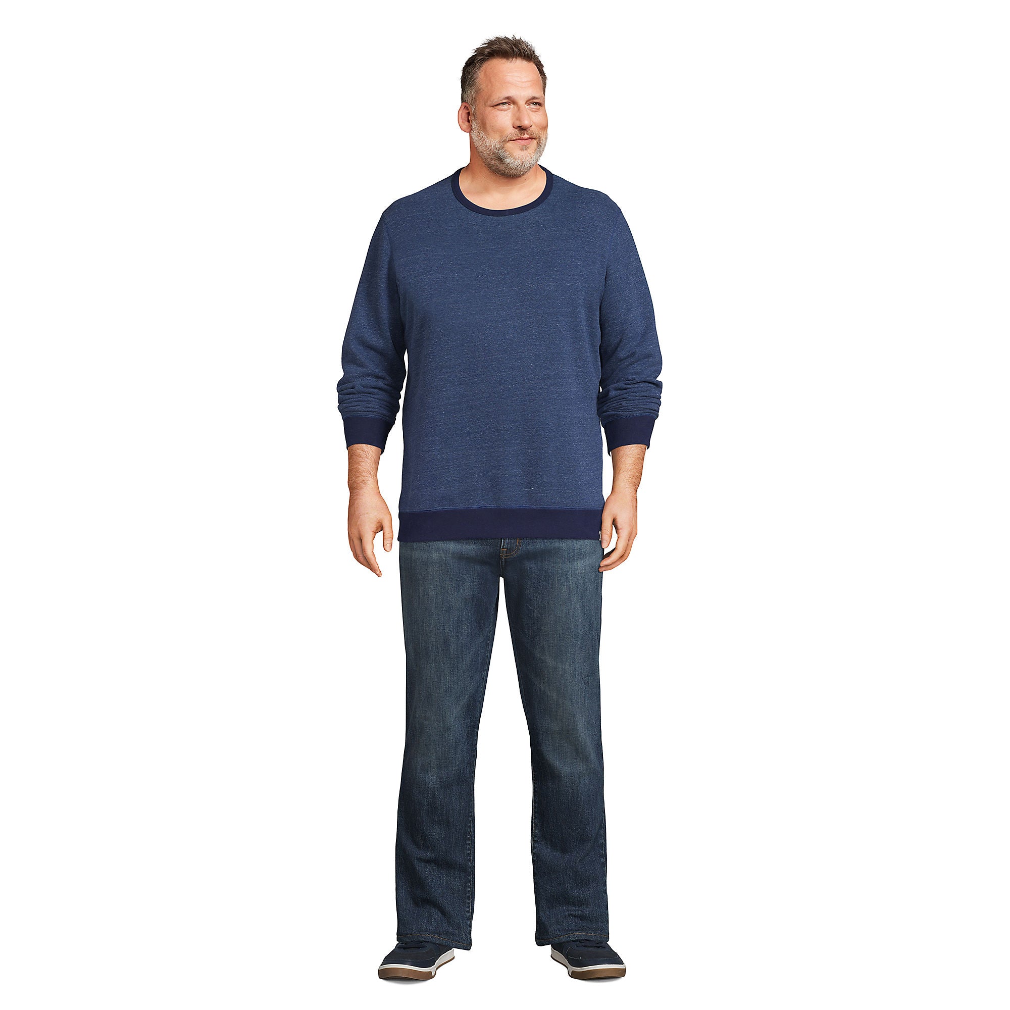 Lands' End Men's Blake Shelton Serious Sweats Crewneck Sweatshirt