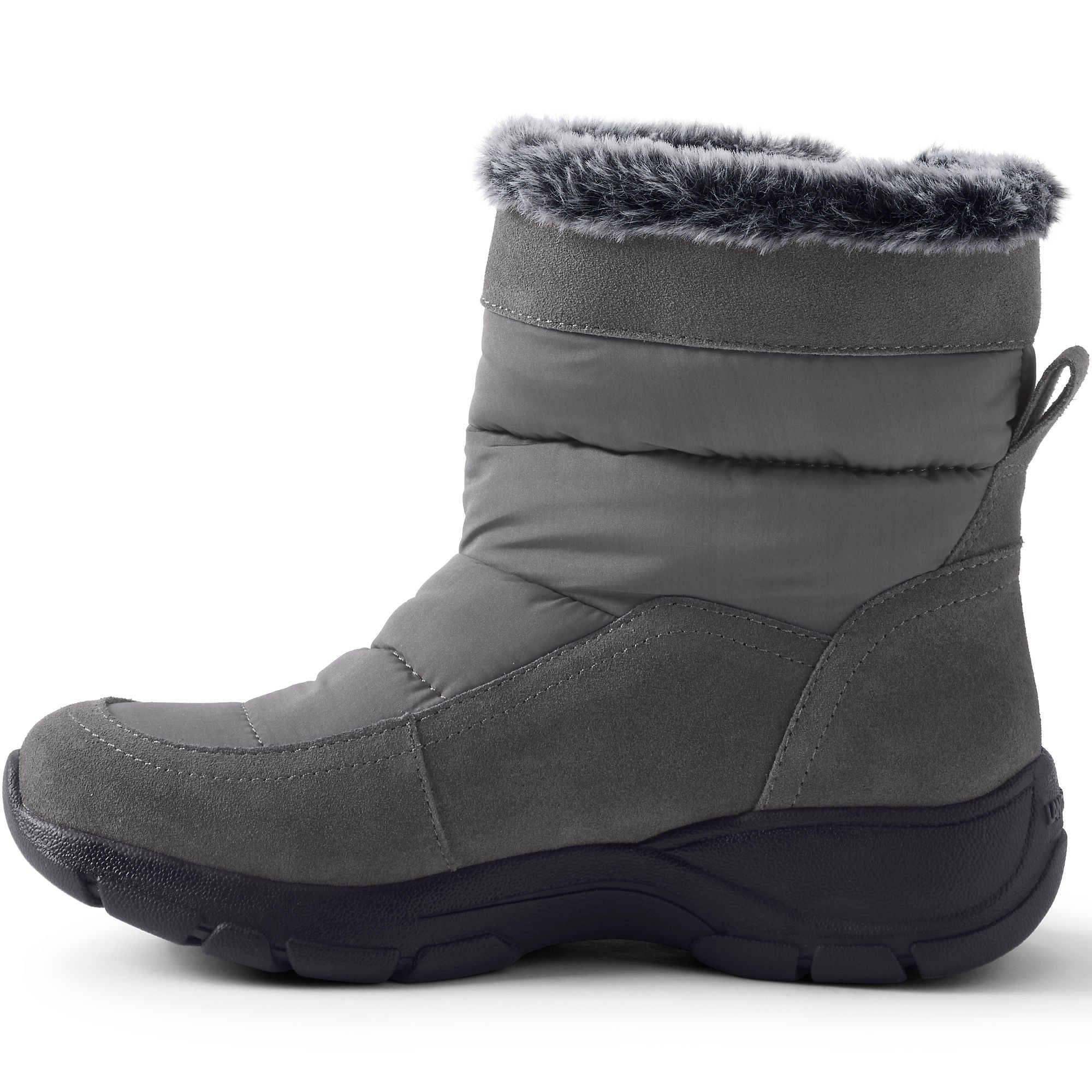 Lands' End Women's All Weather Short Insulated Winter Snow Boots