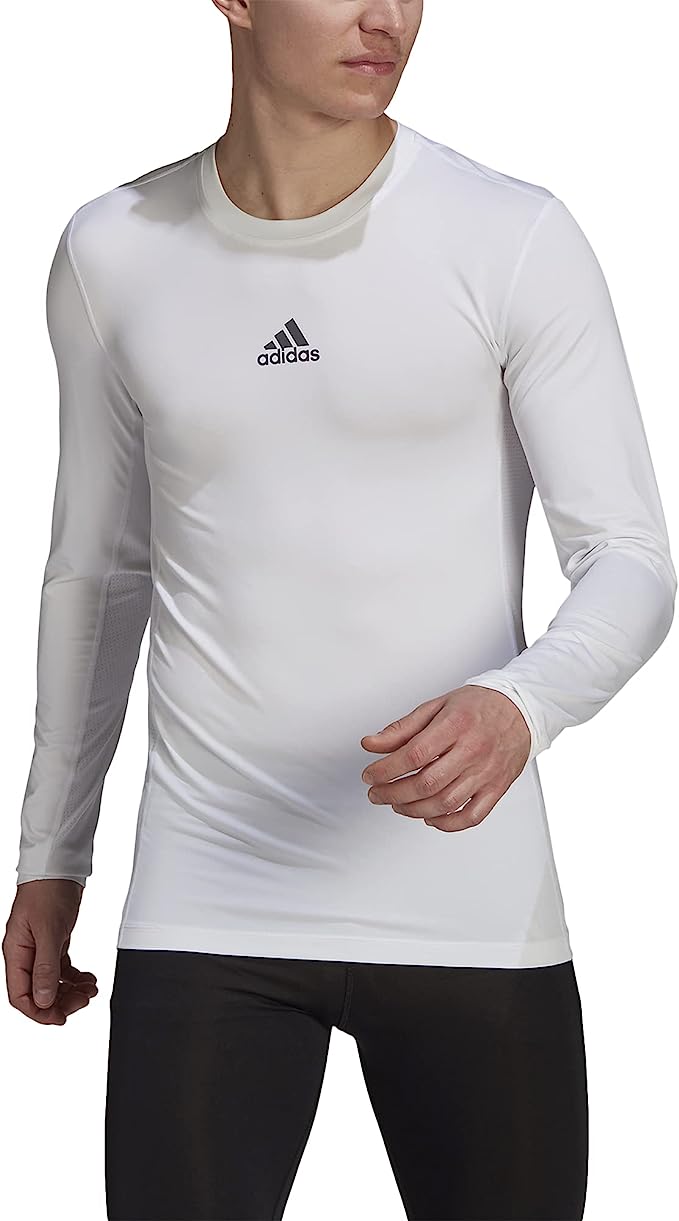 Adidas Techfit Long Sleeve Compression Top- Men's Soccer GU7334