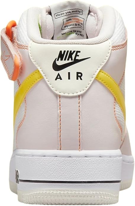 Nike Air Force 1'07 Mid FD0869 100 White/Opti Yellow-Pearl Pink