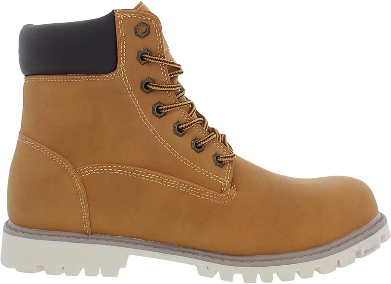 U.S.P.A Owen Men's Water Resistant Leather Work Boots