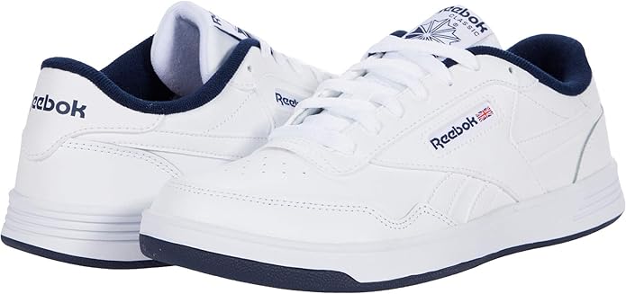 Reebok Men's Club MEMT Sneaker White/Conavy/White