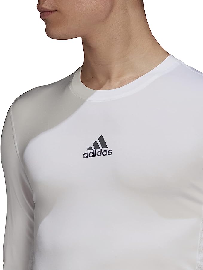 Adidas Techfit Long Sleeve Compression Top- Men's Soccer GU7334