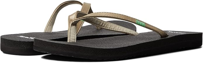 Sandalias tipo chanclas Sanku Metallic Yoga Spree 4 para mujer 