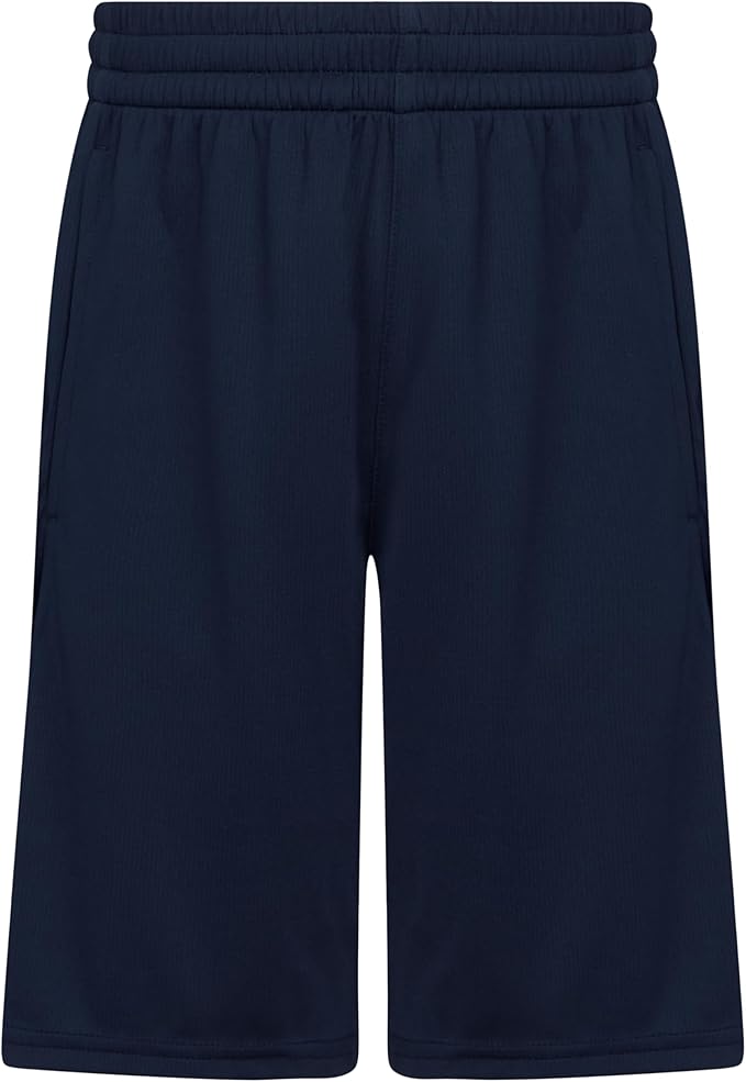 Adidas Boys' Elastic Waistband Bold 3S Short Navy 412