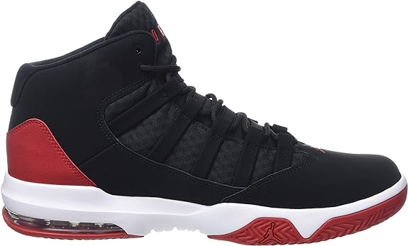 Jordan Max Aura AQ9084-023 Black/Black-Gym Red