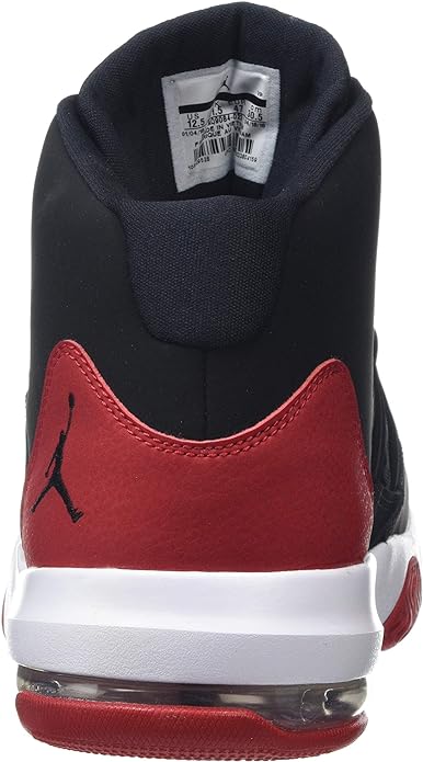 Jordan Max Aura AQ9084-023 Black/Black-Gym Red