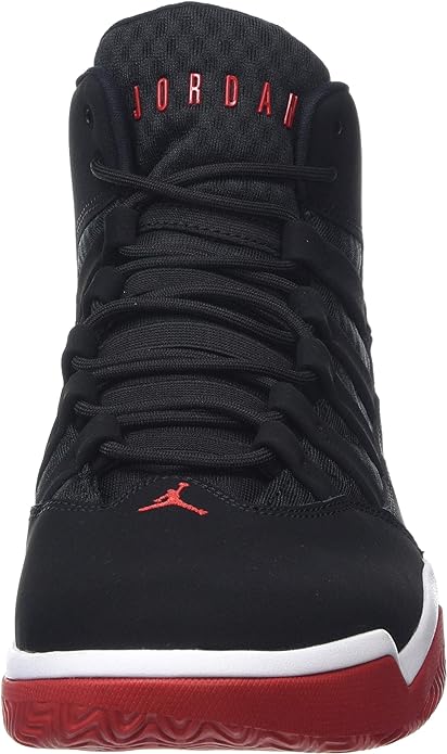 Jordan Max Aura AQ9084-023 Black/Black-Gym Red