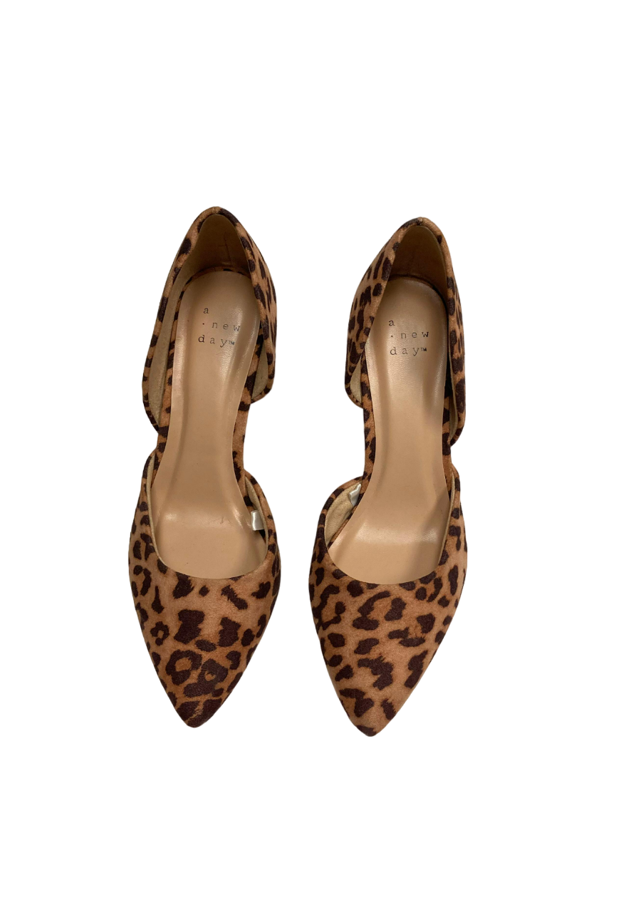 A New Day Cheetah Pattern Pump Heels