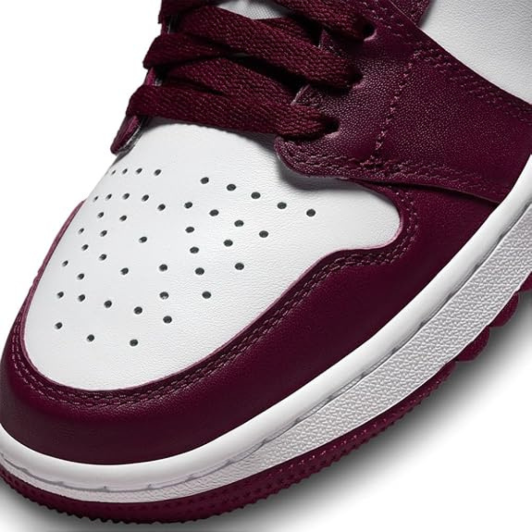 Air Jordan 1 High G White/Bordeaux/Metallic Silver DQ0660-103