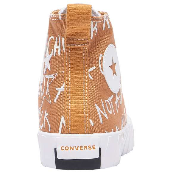 Converse Untitl3d Hi Golden Tan White Sneakers