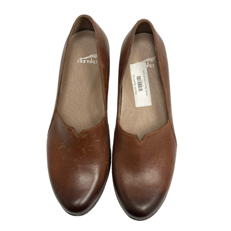 Chaussures Dansko Liliana en cuir marron