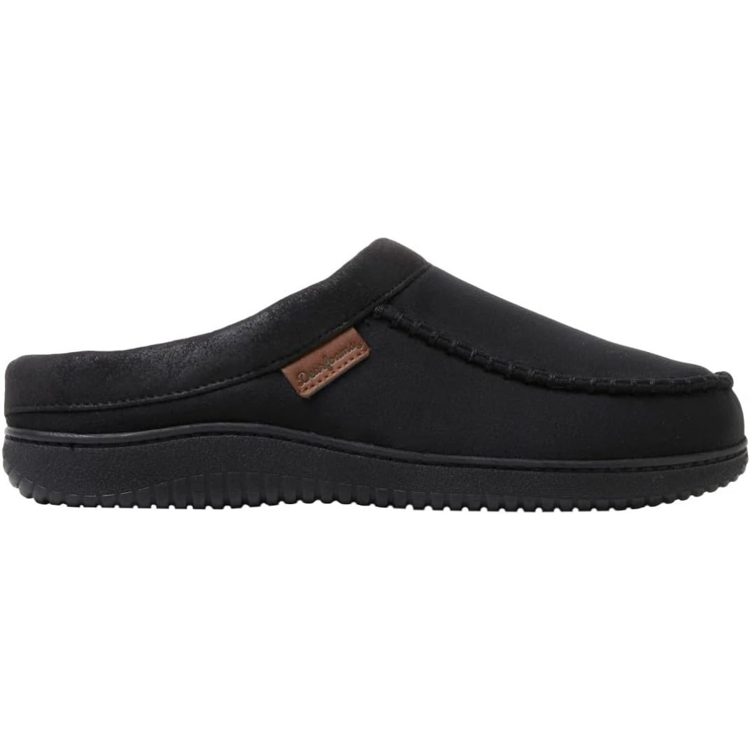 Dearfoams Men's Memory Foam Slipper Item#1799629 Black