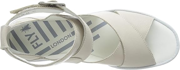 Fly London Fog Women's Sandals Mafi Off White 2