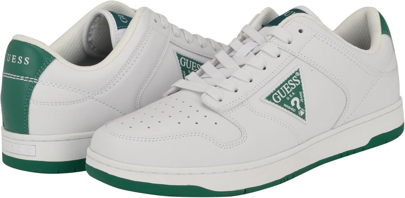 Guess Men's Tiogo White Sneakers