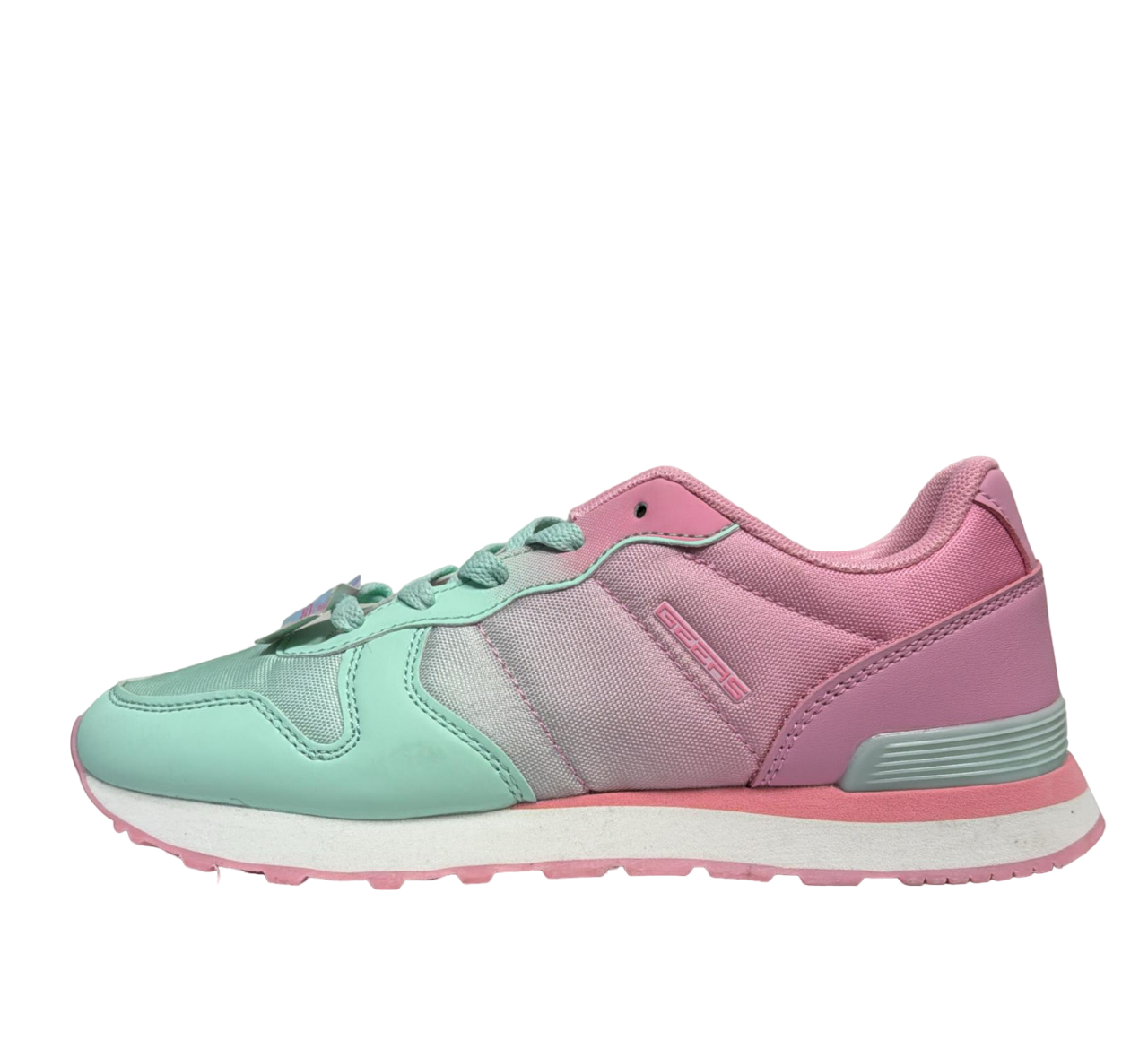 Geers Children Shoes Pink and Green 350551