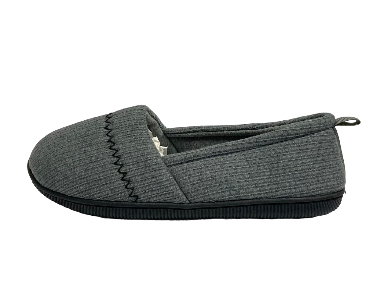 HomeTop Women's House Moccasins Slippers Gray