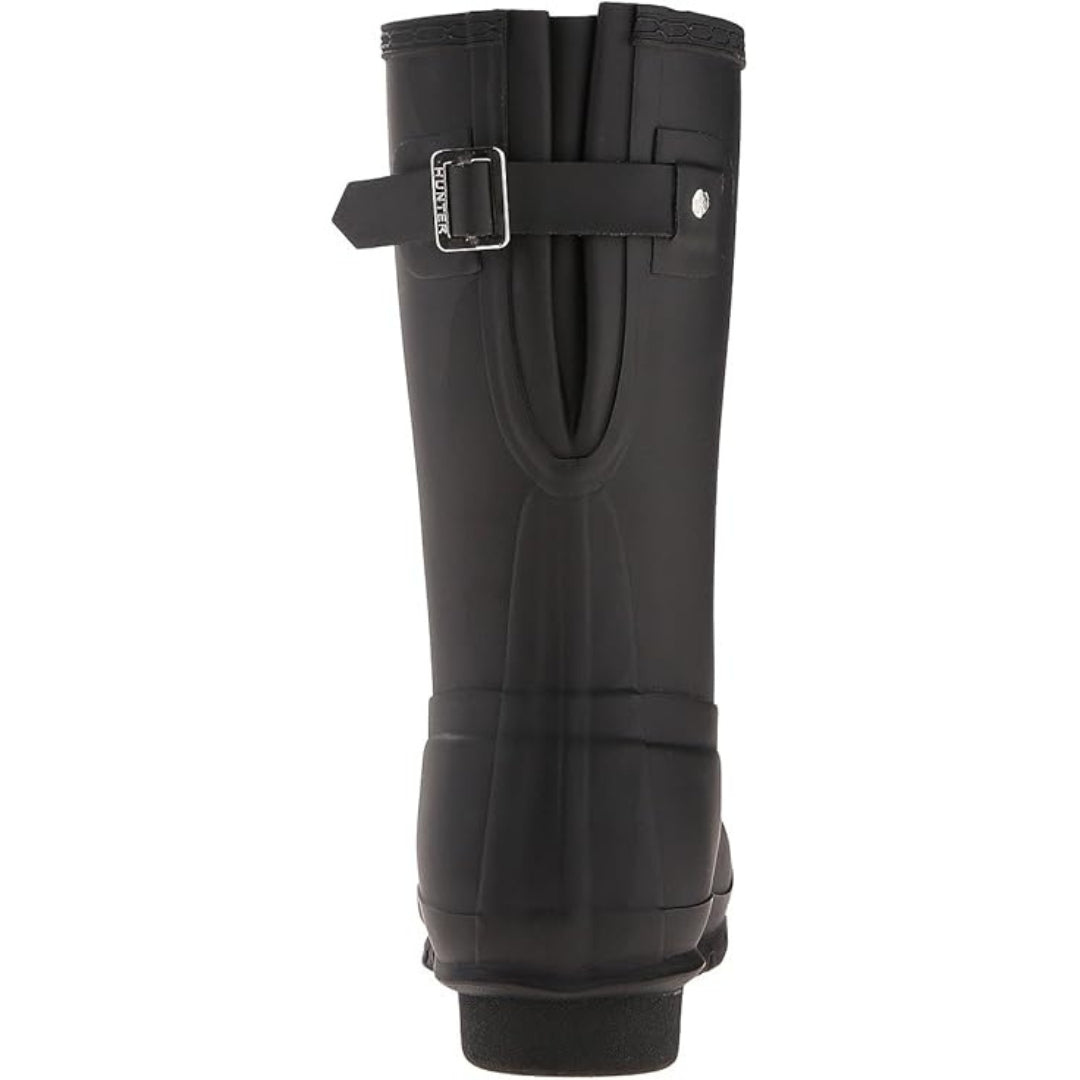 Hunter Original Back Adjustable Short Boot Onyx