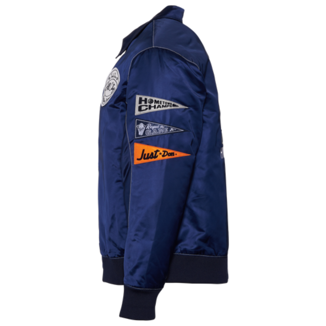 Just Don All City Varsity Men's Jackets Blue