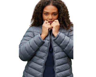 Lands' End Women's Wonderweight Ultralite Packable Jacket -Slate Blue