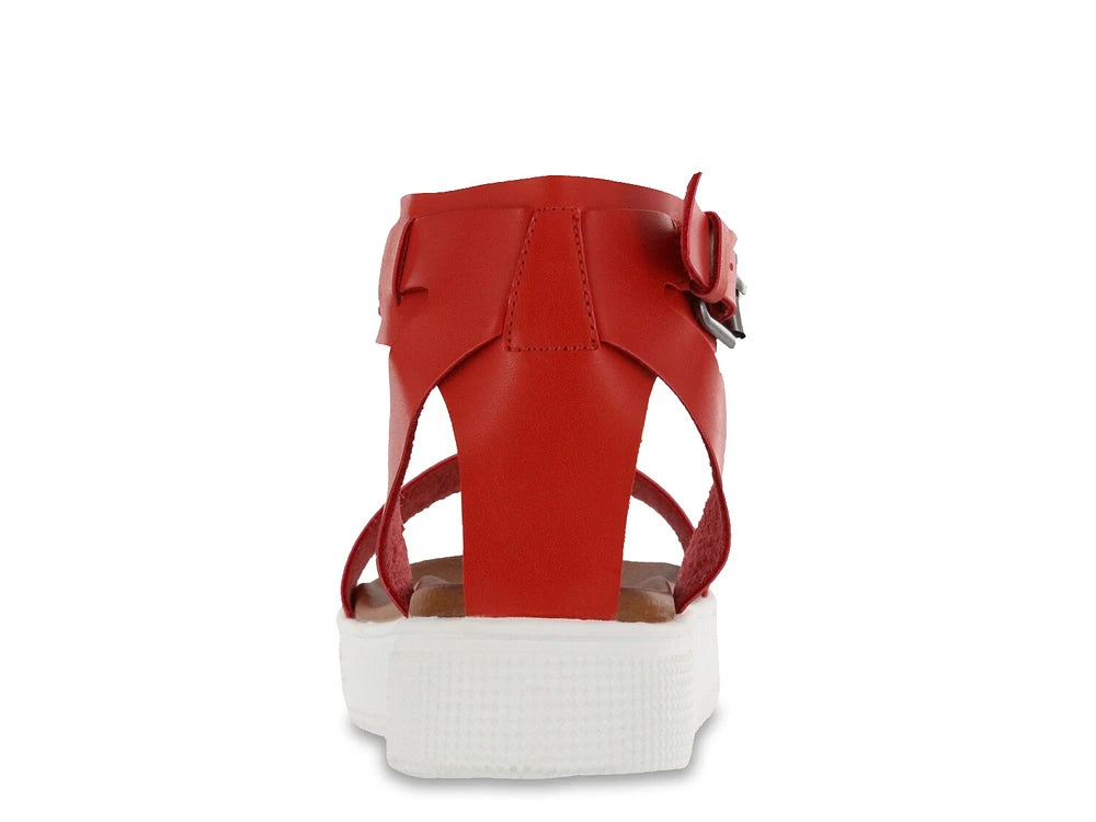 Ellen Platform Mia Red Women's Sandal