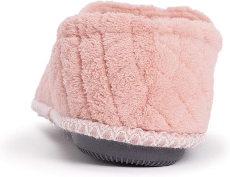 Muk Luks Marylou Women's Micro Chenille Slippers - Pink