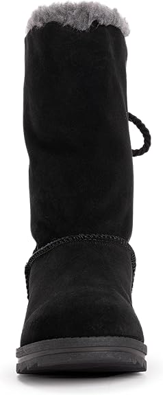 Muk Luks Women's Ziggy Rodeo Boots Fashion Black