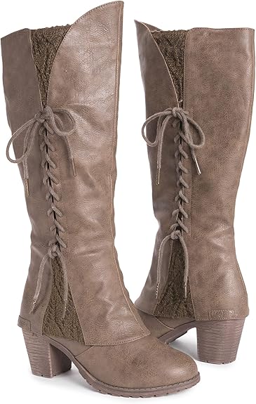 MUK LUKS Women's Lacy Leo Fashion Boots