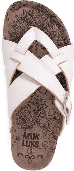 Muk Luks Women's Shayna Terra Turf Flat Sandals