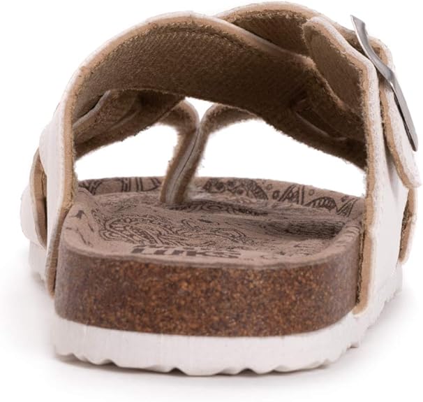 Muk Luks Women's Shayna Terra Turf Flat Sandals