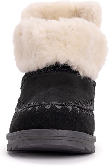 Muk Luks Women's Ziggy Melrose Bootie Fashion Boot - Black