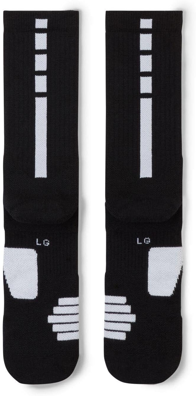 Nike Elite Crew Black Basketball Socks