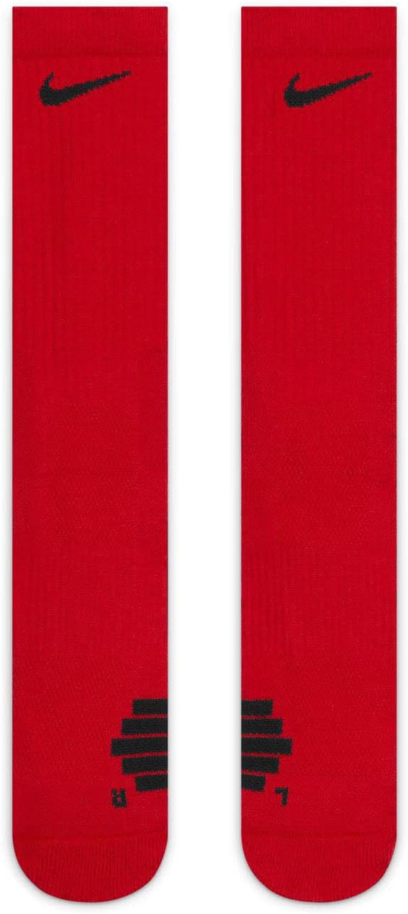 Nike Elite Crew  Red Basketball Socks