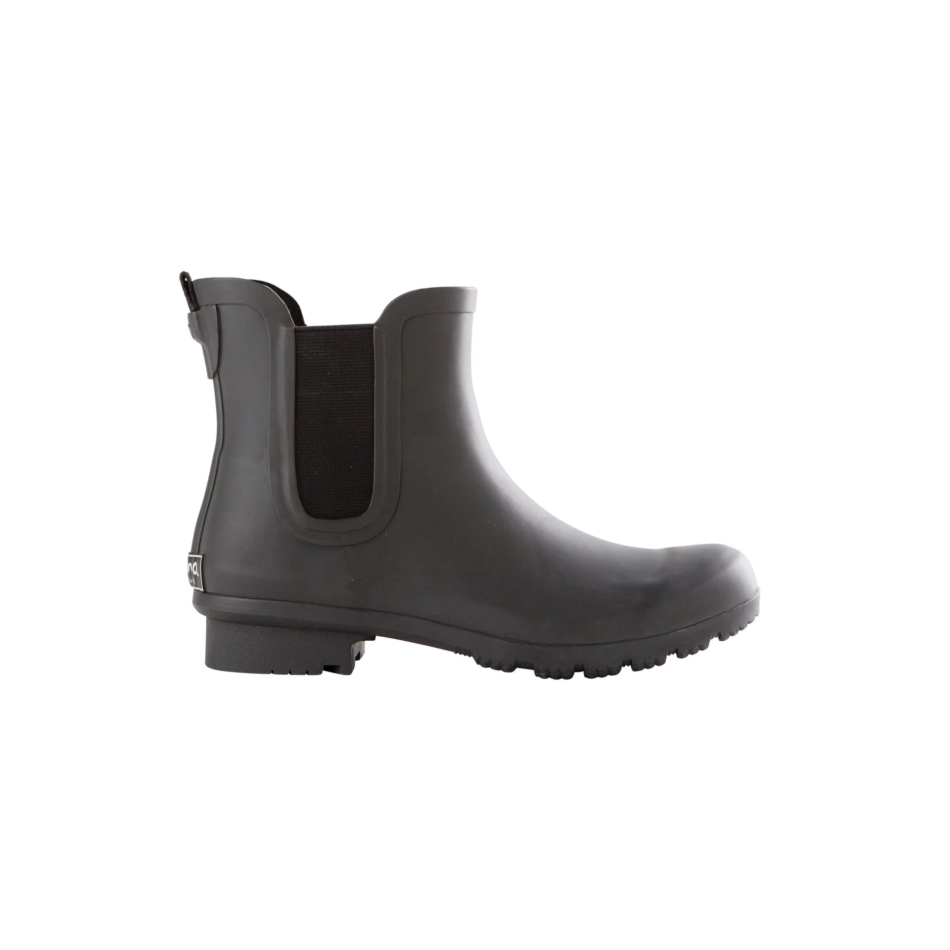 Roma Chelsea Matte Charcoal Women's Rain Boots