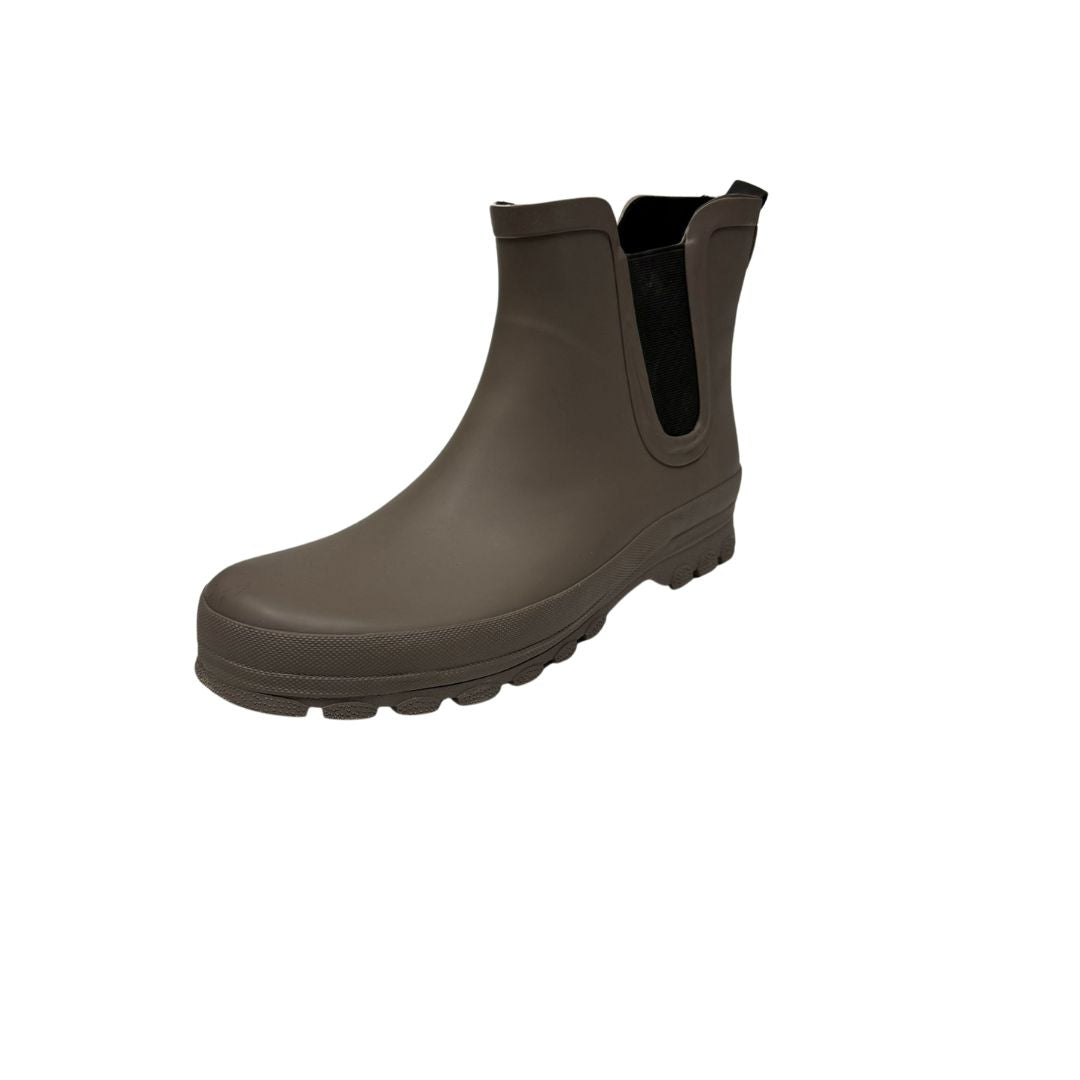 Roma Chelsea Matte Grey Women's Rain Boots