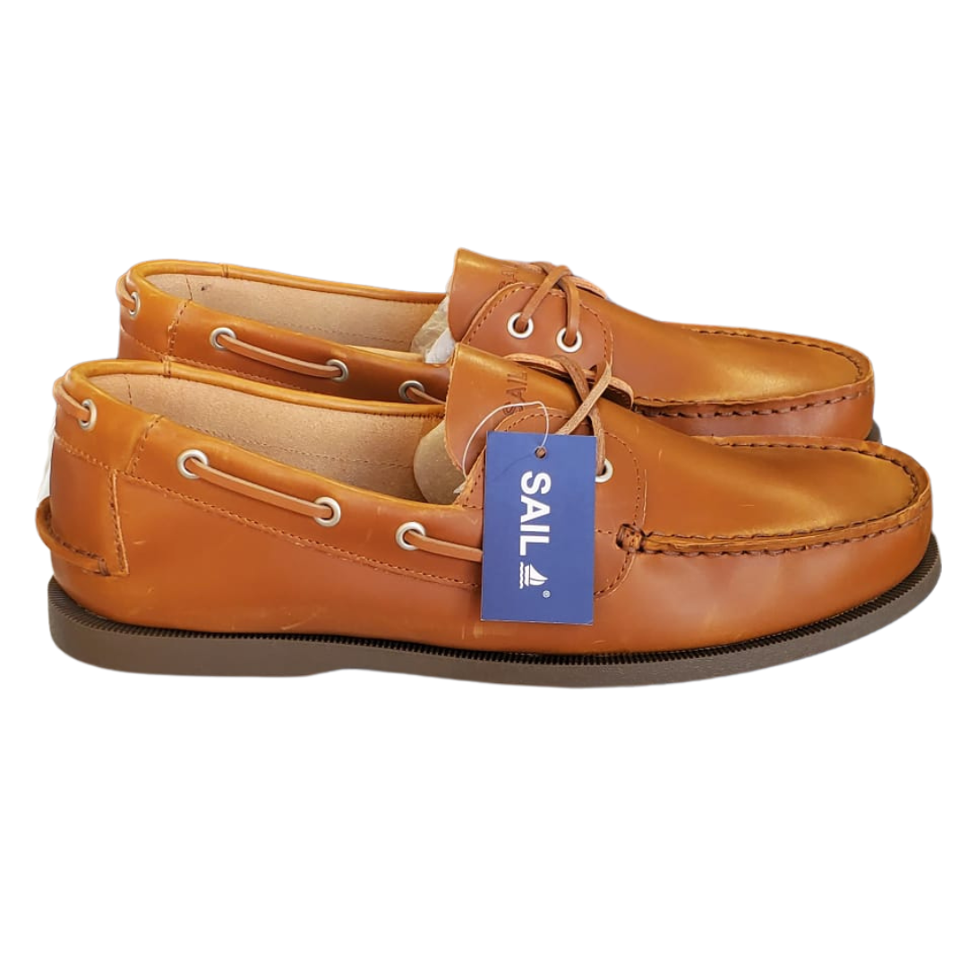 Sail For Us Men's Boat Shoes Tan