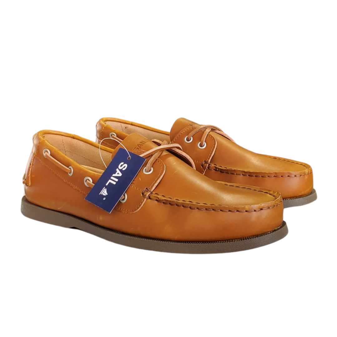 Sail For Us Men's Boat Shoes Tan