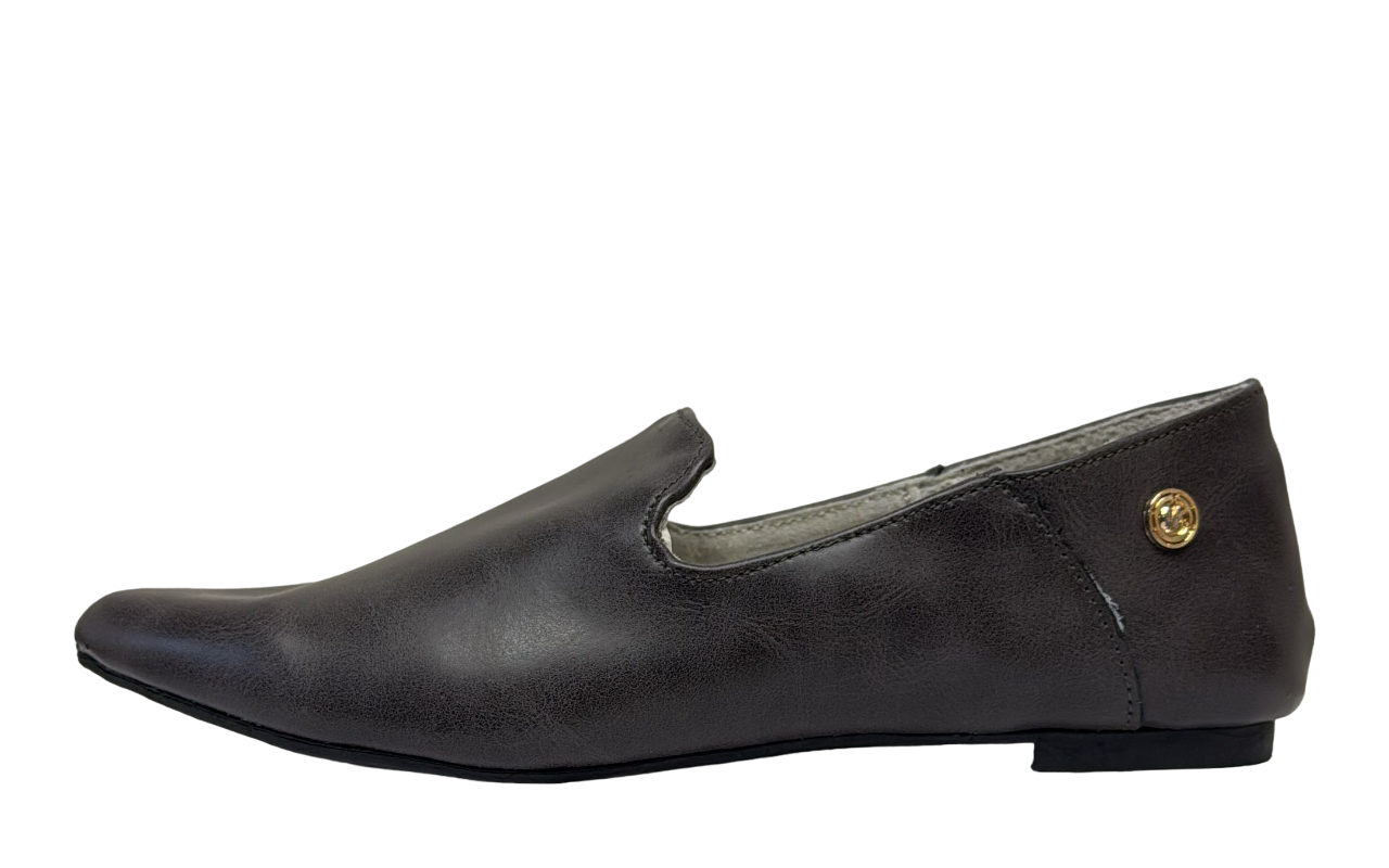 Mocassins gris pour femmes Shoe Lander