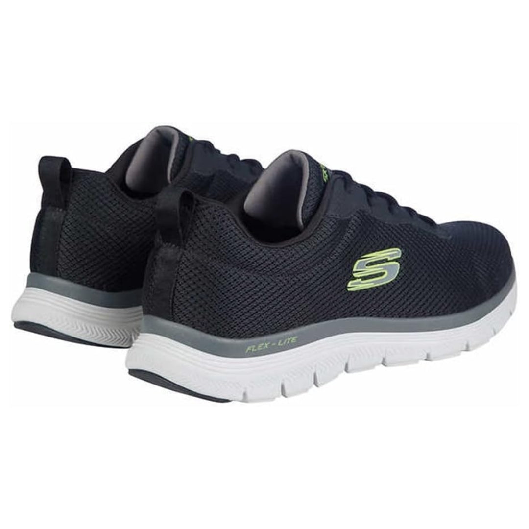 Skechers Men's Mesh Walking Shoes - Black itm #1609737