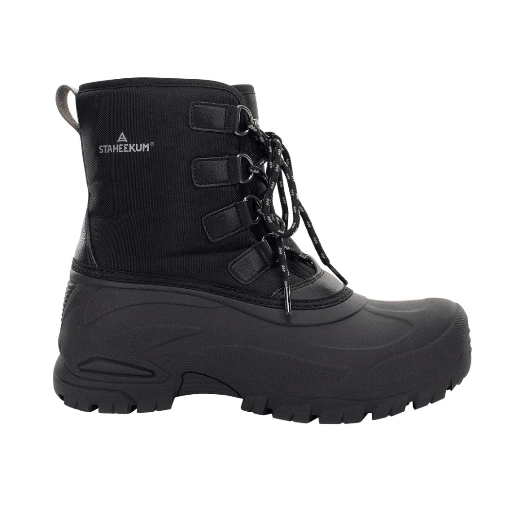 Staheekum Men's Snow Boots Black 1800422