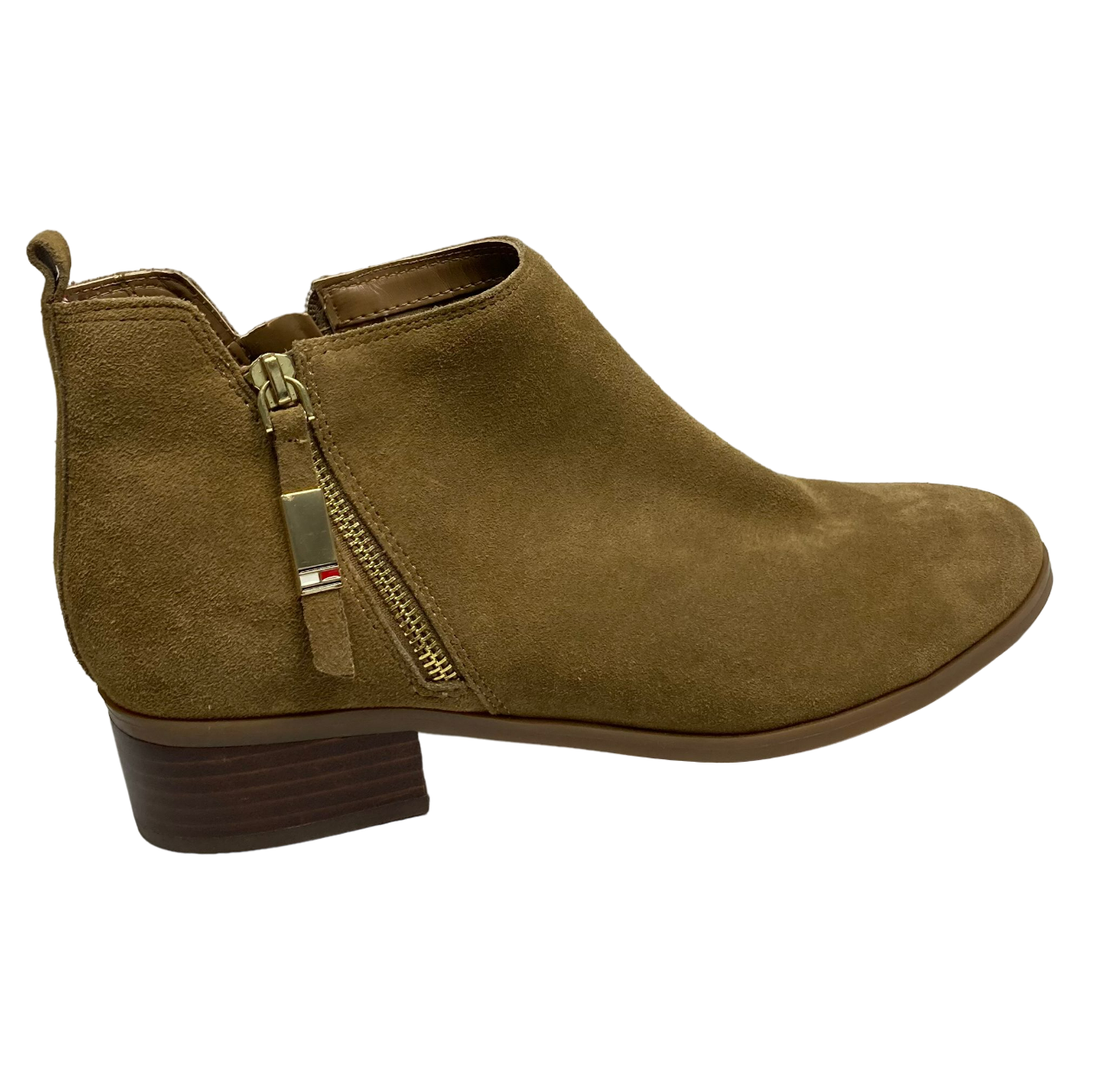 Tommy Hilfiger Women's Bootie Suede Brown