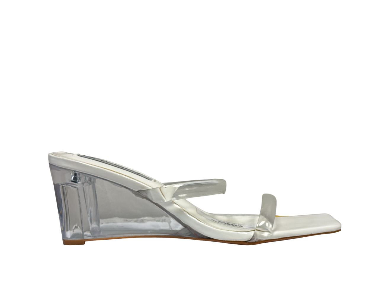 Unilady Women's White Sandals Style Clear