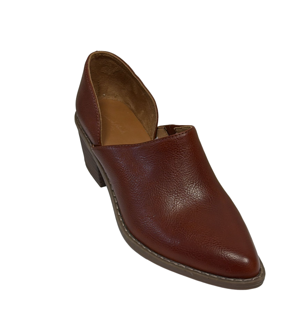 Universal Thread Slip-On Cognac Booties