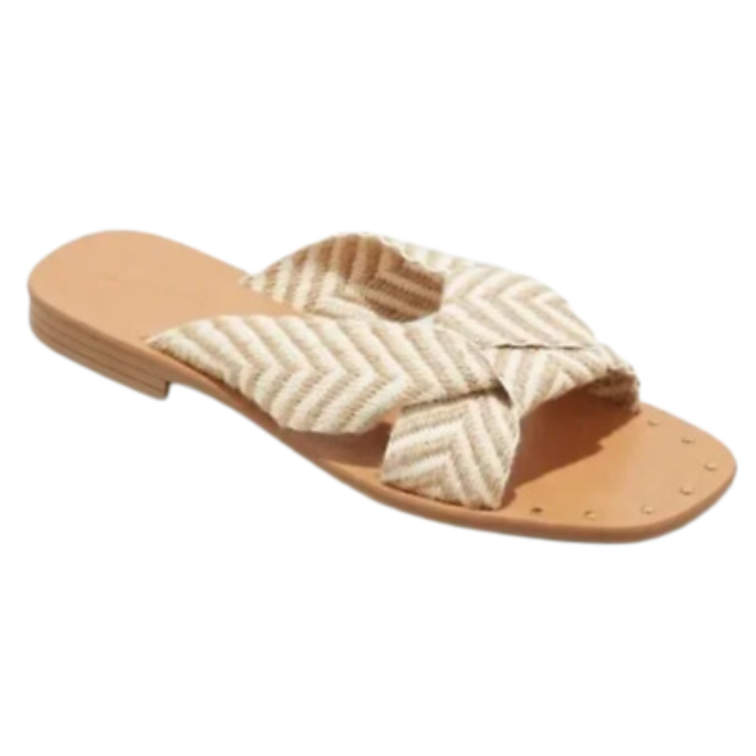 Universal Thread Women's Louise Sandals Tan