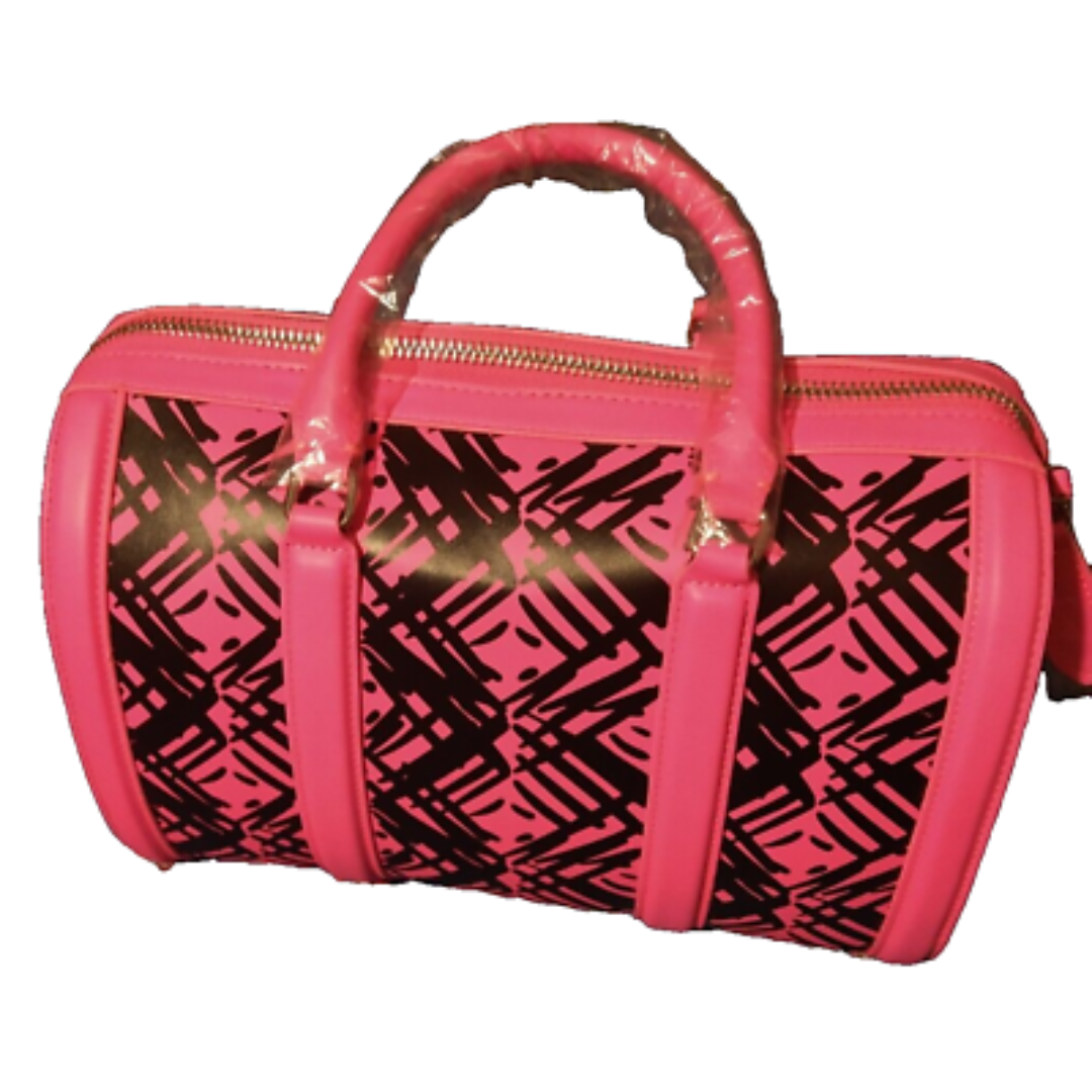 Sassy Jones Gianna Pink Graffiti Handbag Style:752239-649